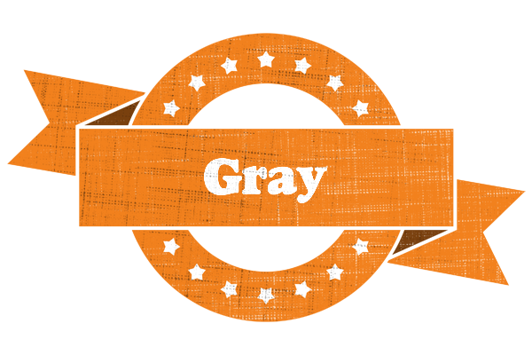 Gray victory logo