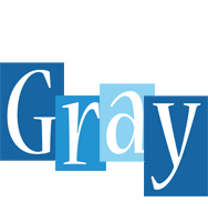Gray winter logo