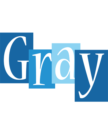 Gray winter logo