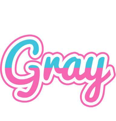Gray woman logo
