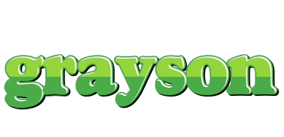 Grayson apple logo