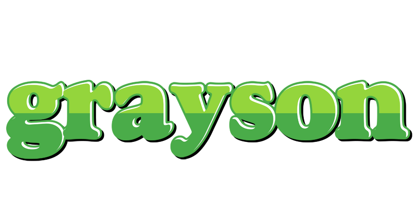 Grayson apple logo