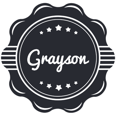 Grayson badge logo