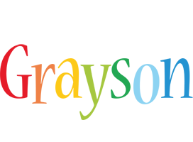 Grayson birthday logo