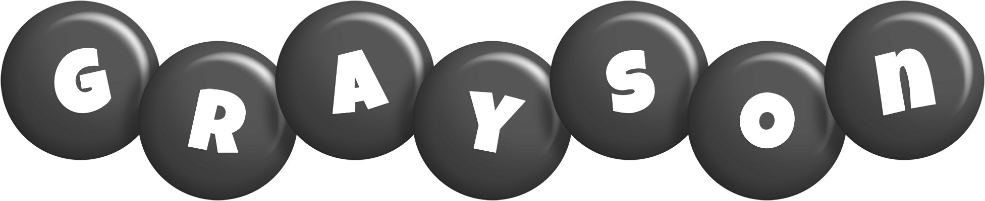 Grayson candy-black logo