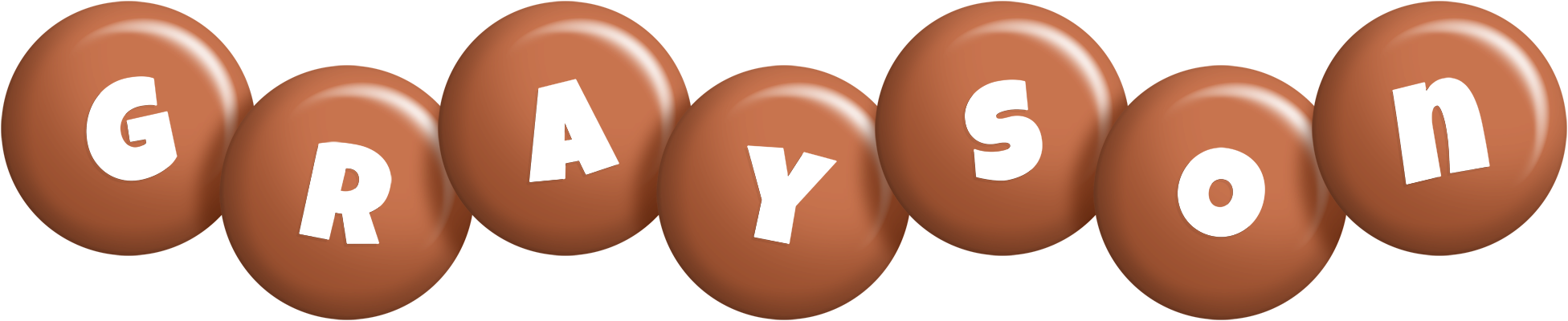 Grayson candy-brown logo
