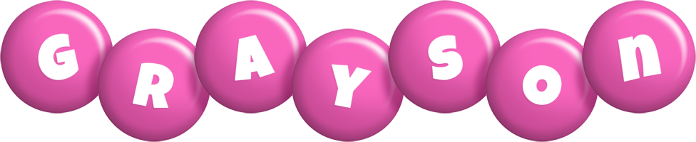 Grayson candy-pink logo