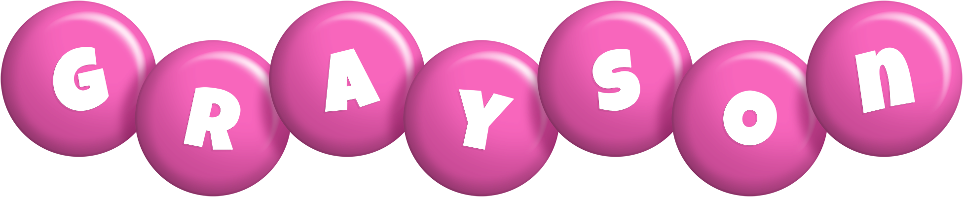 Grayson candy-pink logo