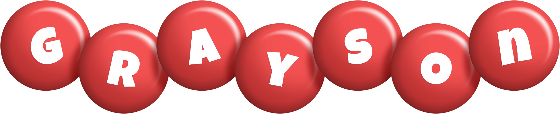 Grayson candy-red logo