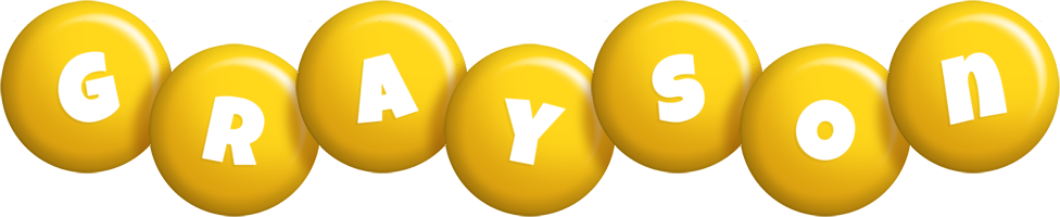 Grayson candy-yellow logo