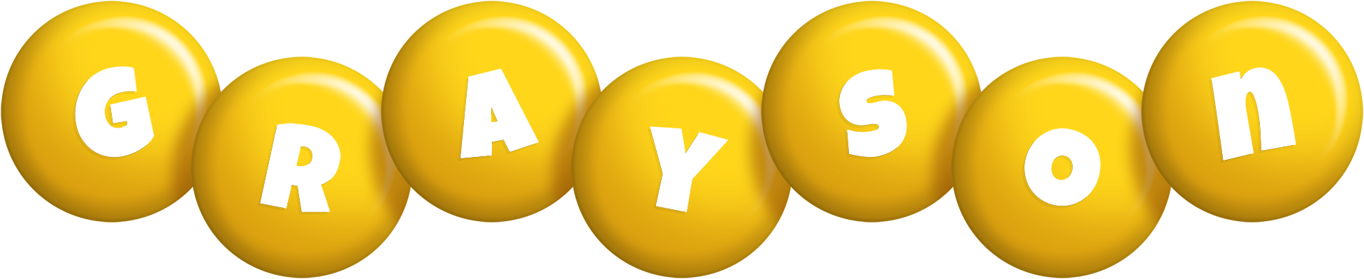 Grayson candy-yellow logo