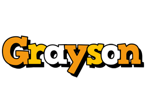 Grayson cartoon logo