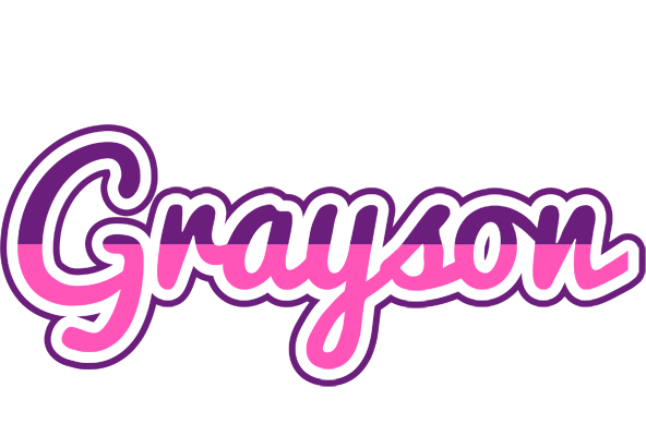 Grayson cheerful logo
