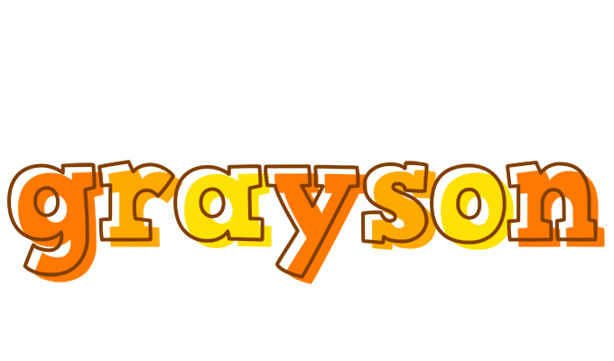 Grayson desert logo