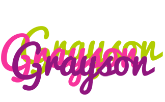 Grayson flowers logo