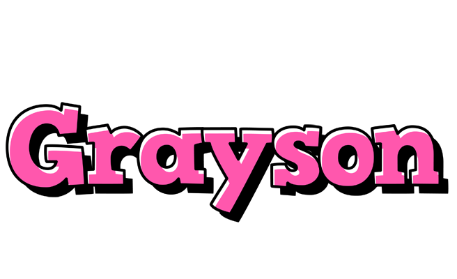 Grayson girlish logo