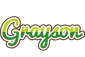 Grayson golfing logo