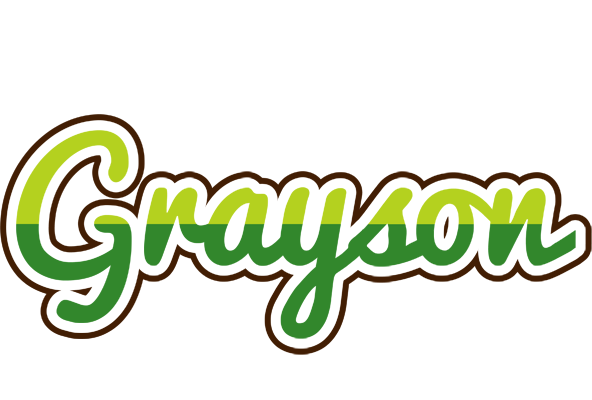 Grayson golfing logo