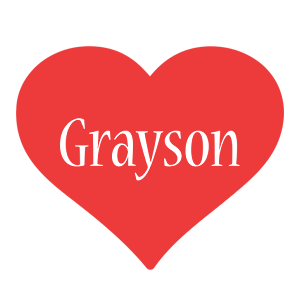 Grayson love logo