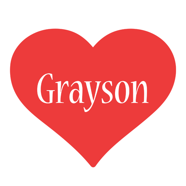 Grayson love logo