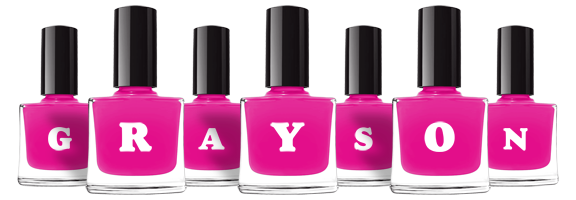 Grayson nails logo