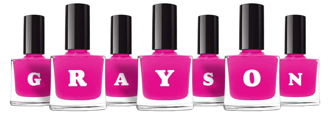 Grayson nails logo