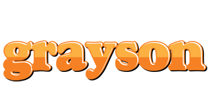 Grayson orange logo