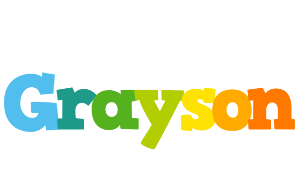 Grayson rainbows logo