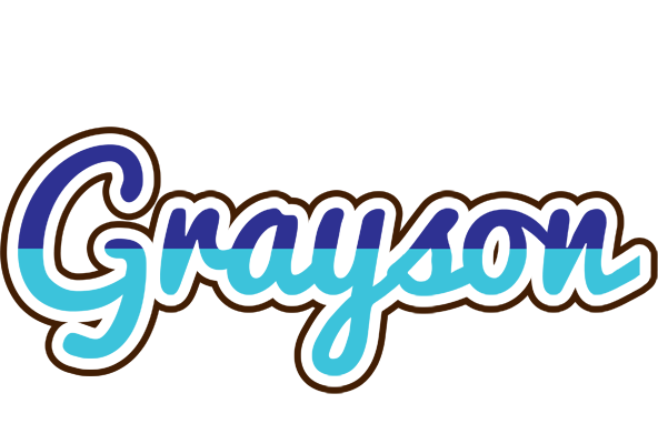 Grayson raining logo