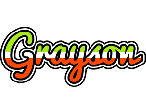 Grayson superfun logo