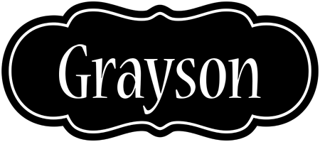 Grayson welcome logo