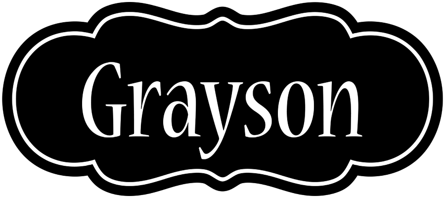 Grayson welcome logo