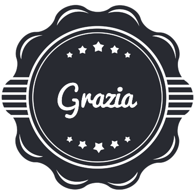Grazia badge logo