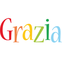 Grazia birthday logo