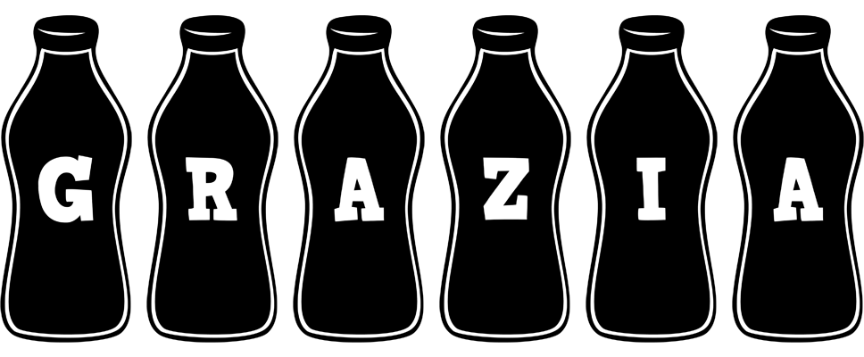 Grazia bottle logo