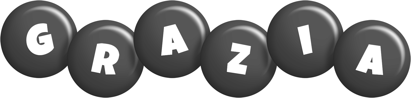 Grazia candy-black logo