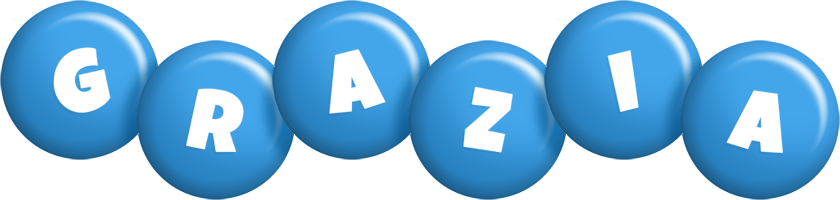 Grazia candy-blue logo