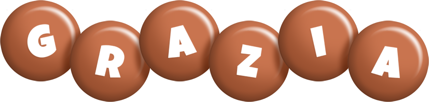 Grazia candy-brown logo