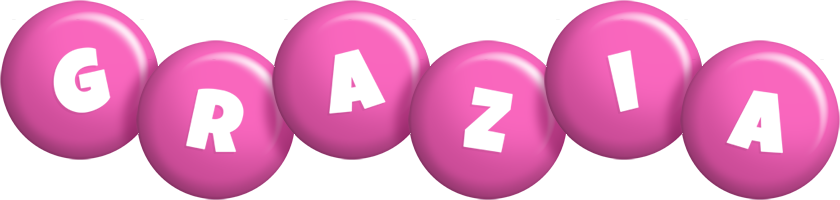 Grazia candy-pink logo