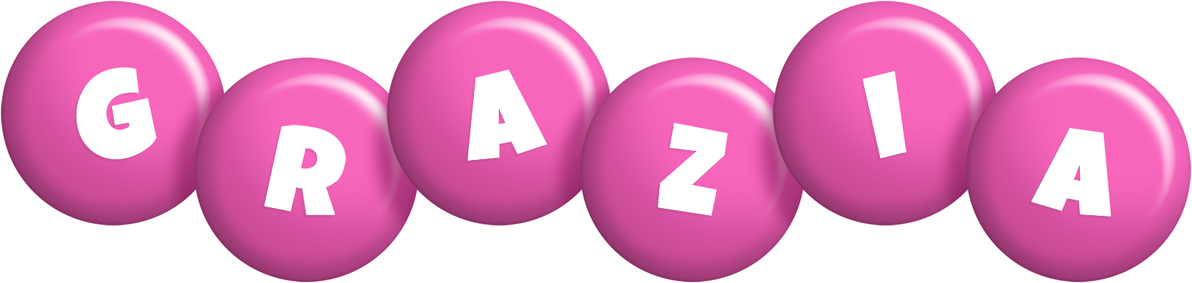 Grazia candy-pink logo