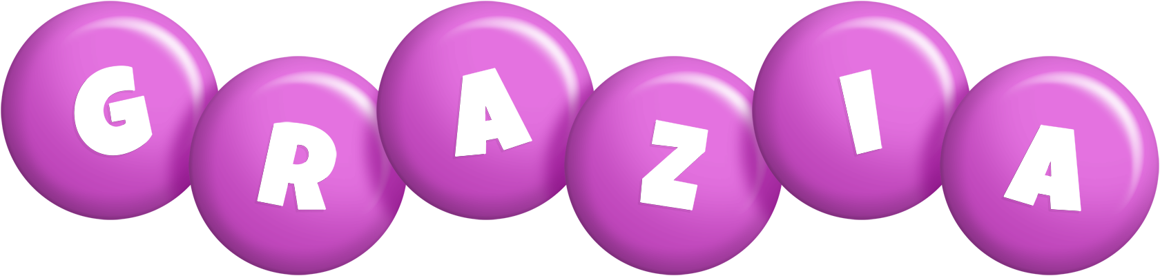 Grazia candy-purple logo