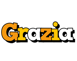 Grazia cartoon logo