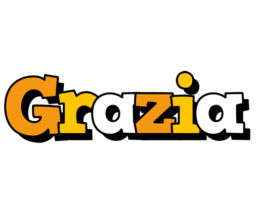 Grazia cartoon logo
