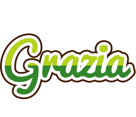 Grazia golfing logo