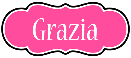 Grazia invitation logo