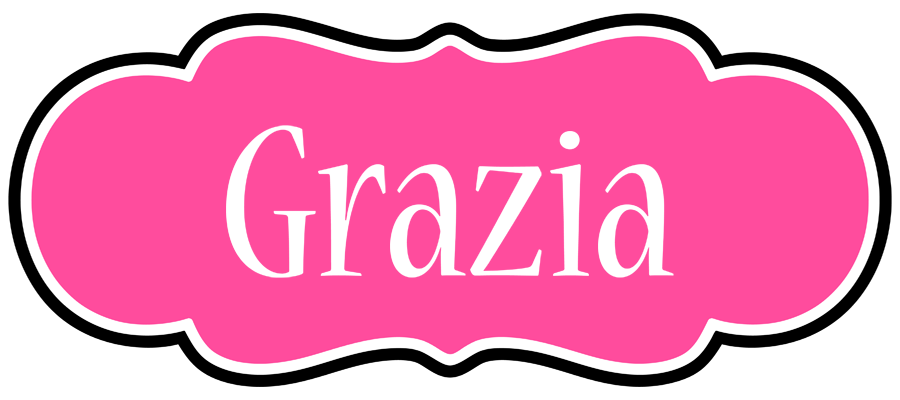 Grazia invitation logo