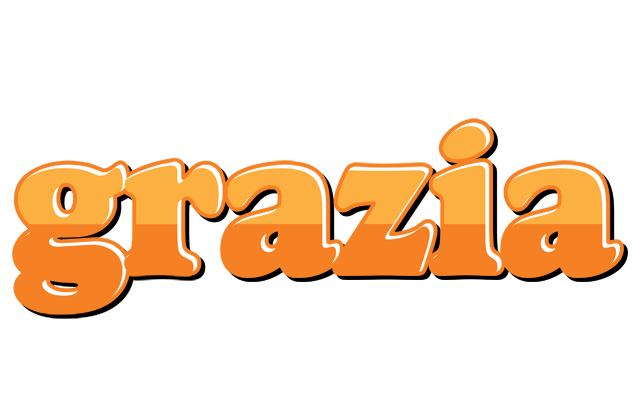 Grazia orange logo