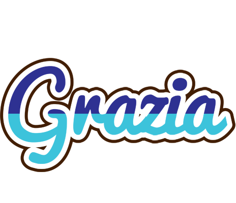 Grazia raining logo
