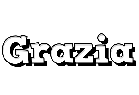Grazia snowing logo