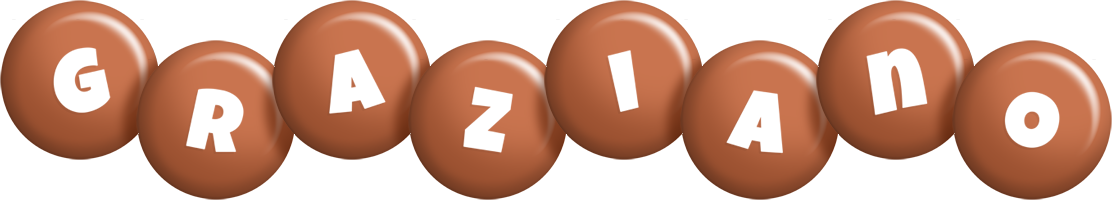 Graziano candy-brown logo